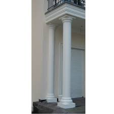 Beton Saulen 12121 Mit Glattem Schaft Von Niessen Hausbau Grundriss Eingang Uberdachung Haus Bauen