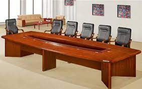 Genuine wood conference tables are made by advanced processing technology. 22 Wooden Conference Table Fohk H4858 Foh