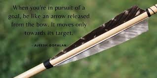 The poor slobs who clean up the mess.. ðˆð§ð¬ð©ð¢ð«ðšð­ð¢ð¨ð§ðšð¥ ðð®ð¨ð­ðžð¬ On Twitter When You Re In Pursuit Of A Goal Be Like An Arrow Released From The Bow It Moves Only Towards It S Target Quote