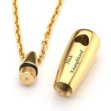 Enrich your memories with solid gold cremation jewelry. Personalized Teardrop Urn Necklace For Ashes Keepsake Jovivi