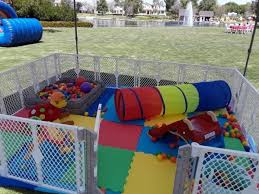 Kid Zone Customizable Play Zone For Parties Rental In San Antonio Texas By Lisa Peek Backyard Birthday Parties Baby Play Areas Kids Zone