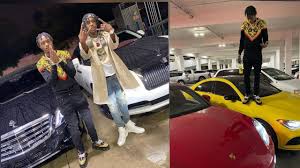 Lil Tjay And Polo G Pull Up In A Rolls Royce And S550 Benz Standing On Cars Youtube Cars Youtube Rolls Royce Benz