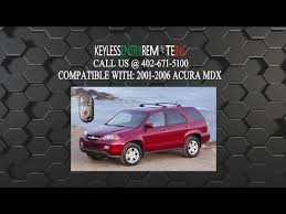 How To Change A 2001 2006 Acura Mdx Key Fob Remote Battery Key Fob Programming Instructions 2006 Acura Acura Acura Mdx