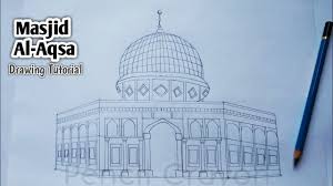 It was really awesome place to visit that beautiful mosque in old city jerusalem, israel unique place, holy place and very peaceful! How To Draw The Masjid Al Aqsa Al Aqsa Mosque Pencil Drawing Easy Ramadan Drawing Pencil Crayon Youtube