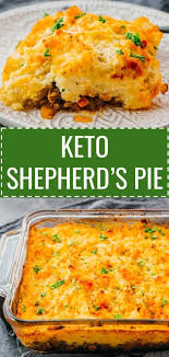 A Healthy Keto Version Of Traditional Shepherd S Pie With Lamb Or Called Cottage Pie If Using Keto Recipes Easy Keto Beef Recipes Low Carb Mashed Cauliflower