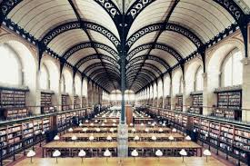 Les Plus Belles Bibliotheques Publiques De Paris Bibliotheque Sainte Genevieve Bibliotheque Publique Architecture De Bibliotheque
