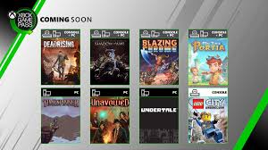 Tenemos lego city aquí en fandejuegos, un nuevo juego de lego que hemos seleccionado para que juegues gratis sin descargas. Xbox Game Pass On Twitter ð˜¿ð˜¼ð™ð™€ð™Ž Middle Earth Shadow Of War 7 4 My Time At Portia 7 4 Undertale 7 4 Blazing Chrome 7 11 Dead Rising 4 7 11 Lego City Undercover 7 11 Timespinner 7 11 Unavowed 7 11