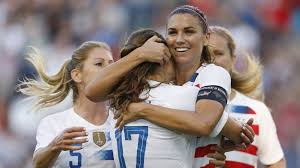 Becky sauerbrunn has said the disappointment the us women's national team suffered at rio in 2016 is motivating the team going into the tokyo games. Alex Morgan And Teammates Vs Japan July 26 2018 Colin E Braley Ap Usa Soccer Women Soccer Team Uswnt