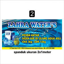 Spanduk depot air minum cdr. Jual Cetak Spanduk Depot Air Minum Isi Ulang Ukuran 200x100 Cm Di Lapak Langkahkecil Bukalapak