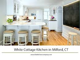 white cottage kitchen in milford, ct