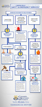 Infographic Career Flow Chart Columbia Southern University
