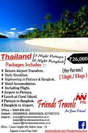 Cheap Best Thailand Tour Packages Just Book Now Thailand Tour Packages Rs 26 000 Contact 91 9999899223 Fo Thailand Tours Travel Friends Honeymoon Travel