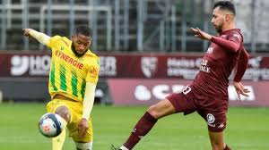 Compte officiel du metz handball 菉‍♀ 23x championne de france 9x coupe de france 8x coupe de la ligue. Ligue 1 Battu A Metz Nantes Se Rapproche De La Zone Rouge Eurosport