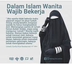 Menurut ajaran islam, istri tidak dituntut atau diwajibkan untuk keluar rumah mencari nafkah. Indah Sur Twitter Tdk Usah Malu Jika Gelar Sarjanamu Tertelan Krn Menjadi Ibu Rumah Tangga Tapi Malulah Ketika Gelar Sarjana Menyingkirkan Peranmu Sbg Ibu Jangan2kitaberjodoh Calonabisholeh Calonummisholehah Jodoh Nikah Muslimah Ibadah