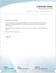 Work Experience Certificate Templates Formal Word Templates