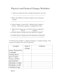 14 Best Images Of Elementary Chemical Change Worksheets Great 14 Best Images Chemical Changes Chemical And Physical Changes Physical And Chemical Properties