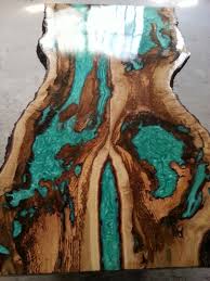 Pearl Turquoise Table Top Wood Table Design Resin Furniture Amazing Resin
