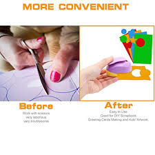 You can also do this without the template. Paper Punchers Hole Punch 1 Inch Shape Punches For Kids Paper Crafts Card Making Scrapbooking 3 Shapes Including Circle Star Heart Crafts Paper Punch Pricepulse