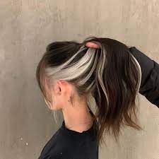 Narcissa had black hair in the books, and blonde highlights in the movies. Narcissa Malfoy Hair Tutorial Google Search Aesthetic Hair Hair Color Streaks Hair Color Underneath