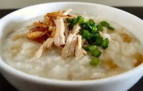 Bubur Ayam Indonesian Chicken Congee Aussie Taste Recipes Recipe Recipes Food Chicken Porridge