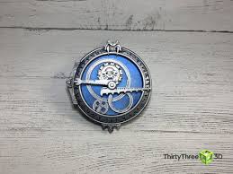 Amulet Of Daylight Eclipse 3d Printed Unofficial Etsy Amulet 3d Printed Objects Prints