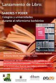 Blog de Noticias de Puerto Montt: Académico UACh presenta libro colectivo  sobre educación en la época de la Colonia en América