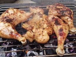 Poulet Grille Au Feu De Charbon Les Recettes De Faty Poulet Grille Poulet Poulet Braise
