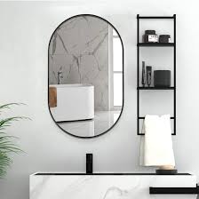 ( actor ) mr sophal : Black Aluminum Oval Metal Frame Mirror Wall Mirror For Modern Home Decoration Luxury Interior Bathroom Entryway China Luxury Interior Mirror Home Decor Made In China Com
