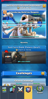 It doesn't matter which arena you are in. Supercell Couldn T Have Come Up With A Better Name For The Challenge Than Sad Face Dark Prince Draft R Clashroyale