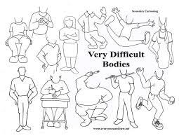 Cartoon Bodies Mix And Match To Create Your Own Cartoons Cartoon Body Create Your Own Cartoon Drawings