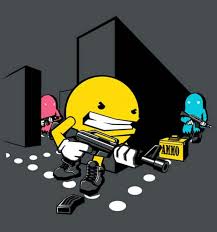 Pacman Doodle Illustration Art Illustration