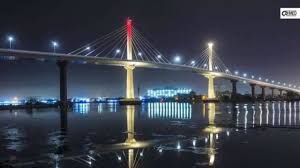 إفتتاح جسر البصرة المعلق أكبر و أعلى جسر في العراق Basra Suspension City Image Bridge