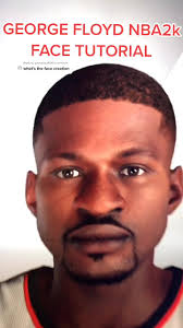 Reply to @goobtoob3000 George Floyd NBA2k face tutorial as requested, use  wisely. See y’all in the park 🌭‼️ #georgefloyd #fyp #nba2k