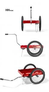A Bike Trailer By Hinterher Anhangerkonzept Fahrrad Handwagen Velo Fahrrad