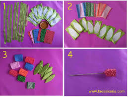 Untuk pembuatan nya sangat mudah dan simpel. Tutorial Cara Membuat Bunga Tulip Dari Kain Perca