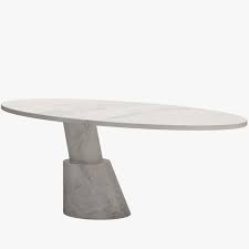 White Circle Coffee Table 3d Model Cgtrader Circle Coffee Tables Coffee Table Coffee Table 3d Model