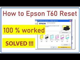 Epson stylus photo t60 printer driver software for windows. How To Epson T60 Reset And Download Resetter Error Service Required Youtube