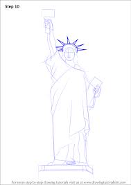 It has been sitting on liberty island since 1886. Learn How To Draw Statue Of Liberty Statues Step By Step Drawing Tutorials
