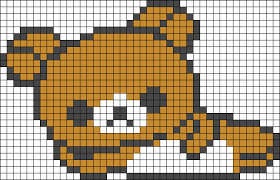 Alpha Friendship Bracelet Pattern 5953 Alpha Patterns Pattern Pixel Art