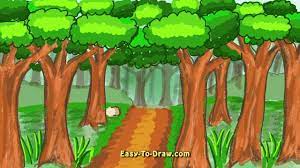 Check spelling or type a new query. How To Draw Forest Bush Trail Trees Easy To Draw Com