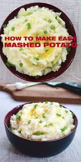 How To Make Mashed Potato Easy Homemade Mashed Potatoes Holiday Side Dish Ide Homemade Mashed Potatoes Easy Mashed Potatoes Recipe Easy Best Mashed Potatoes