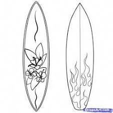 Surfboard Coloring Pages Coloringtop Com Surfingtutorials Surfboard Drawing Surfboard Painting Surfboard Art