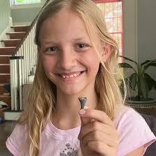 1st visit since we moved to Conway to hunt for teeth— not bad for an hour  or so 😊😀