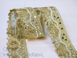 The size of the capelet, and the variety and beauty of the lace designs are just breathtaking. Online Shop Of Beautiful Dresses Decor Kundan Border Gift Wrapping Gold Color Embellishment Trim Saree Beaded Tape Crafting Sewing Wedding Costumes Trimmings Wedding Lehnga Kundan Trims Beaded Lace