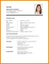 Put your best foot forward with this clean, simple resume template. Zuliana Zulianamohdjami Profile Pinterest