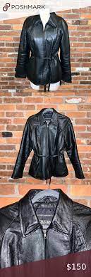 Giverny Black Leather Jacket Size Medium Black Leather Jacket Leather Jacket Jackets