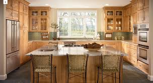 14 cabinets at consumers in commack, kraftmaid partial overlay hanely maple in cinnamon plywood construction for $4788.36. 5 Most Popular Kitchen Layouts Kraftmaid
