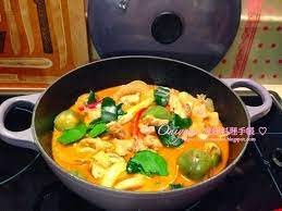 鬼嫁料理手帳 blue elephant 泰式黃咖哩雞 附食譜 cooking food diy food