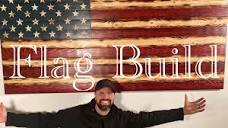 Rustic Burnt-Wood American flag Build | Secrets revealed - YouTube