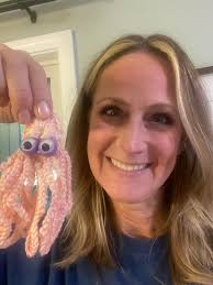 Crocheted Bird Bringing Joy to People